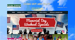 Desktop Screenshot of coolcrest.com